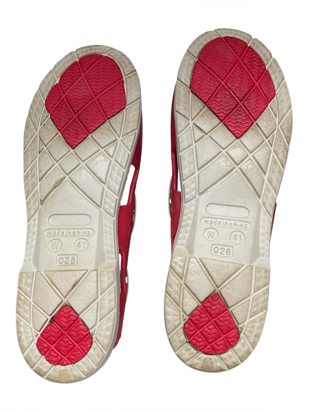 Women's Waterproof Boat Shoes in Pink and White - Picture 3 of 5